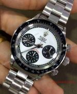 Swiss Rolex Daytona Paul Newman Replica Vintage White Chronograph Dial Watch
